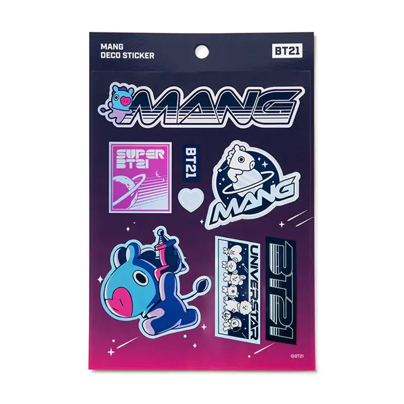 BT21 - Universtar Wapen Deco Sticker - BT21 - Accessories - Harumio