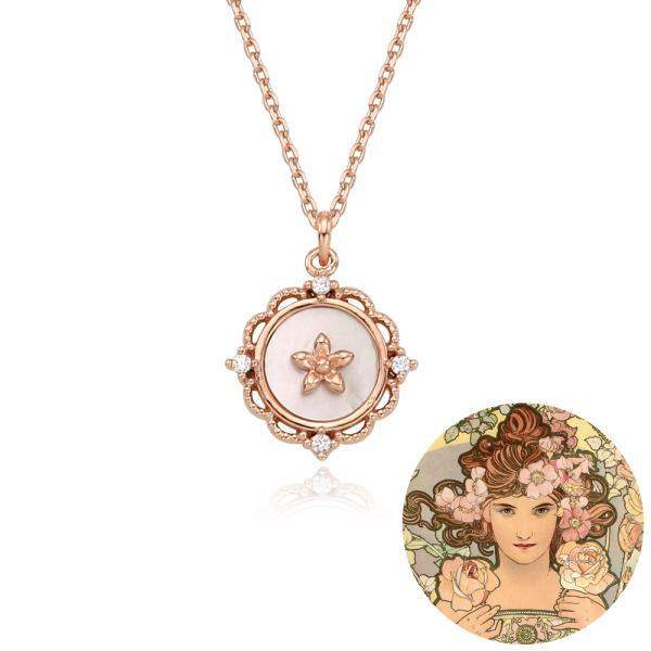 CLUE x My Greek Goddess - Silver Necklace - CLUE x My Greek Goddess - Jewelry - Harumio