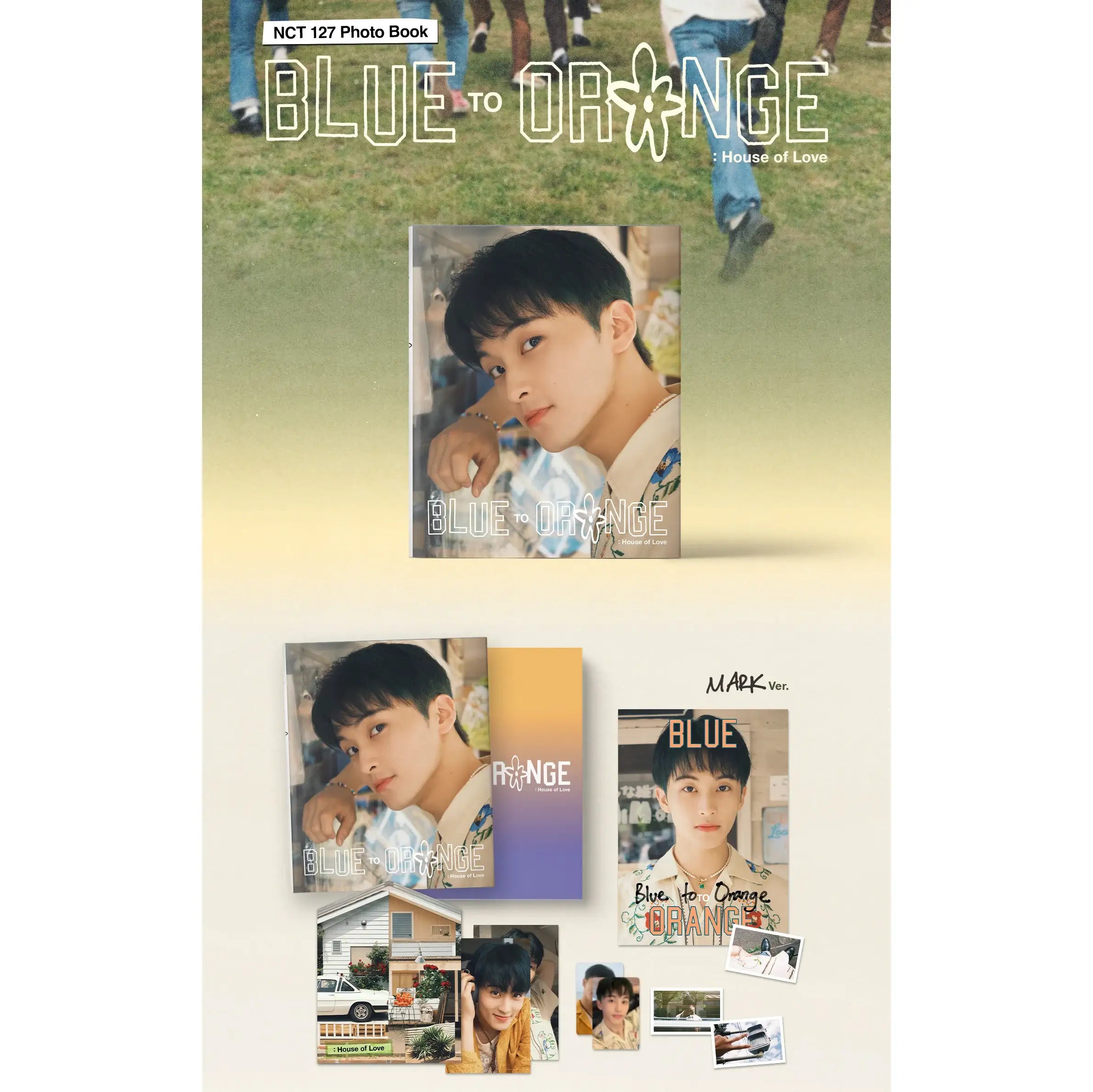 NCT127 - Blue to Orange House of Love Photobook - NCT127 - Photobook - Harumio
