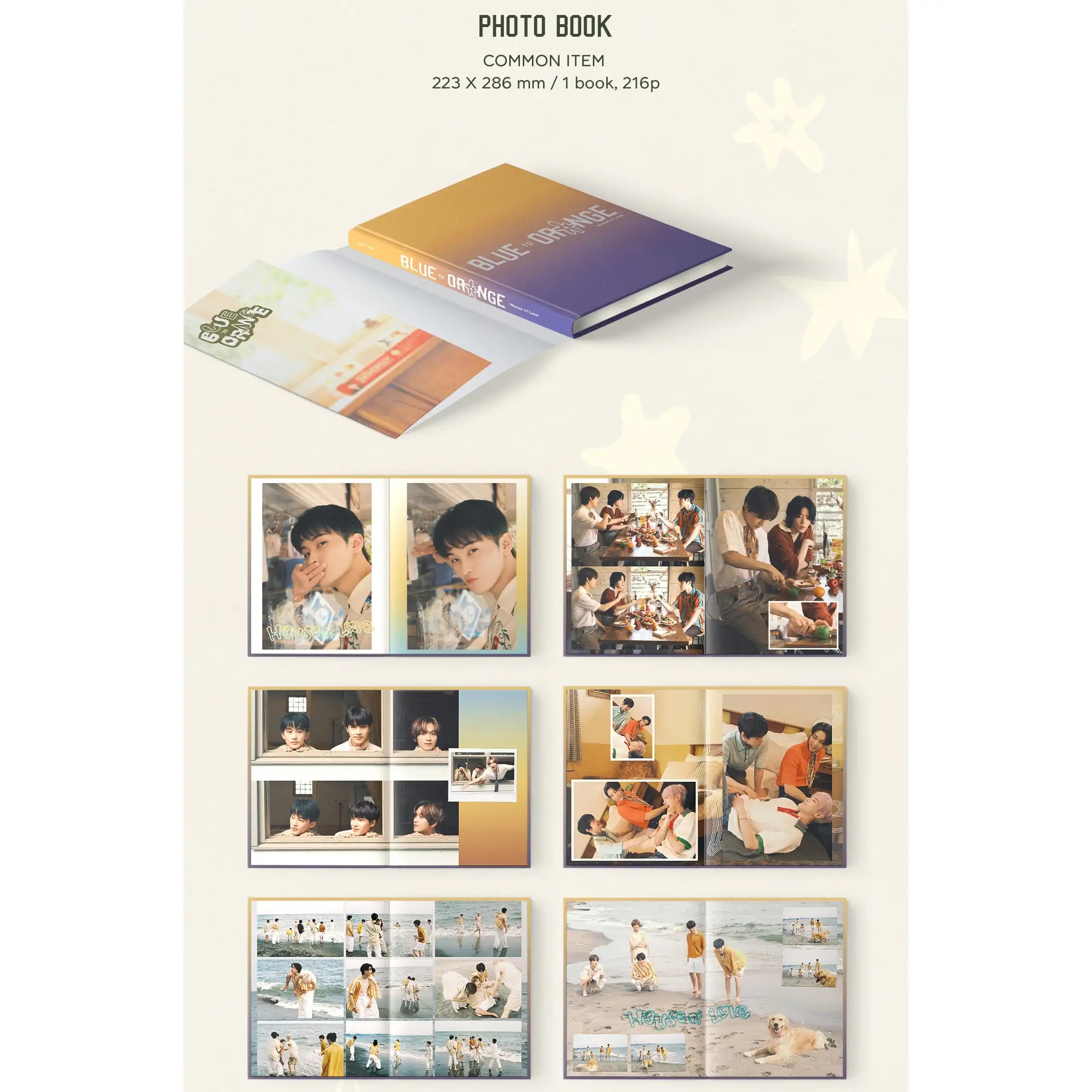 NCT127 - Blue to Orange House of Love Photobook - NCT127 - Photobook - Harumio