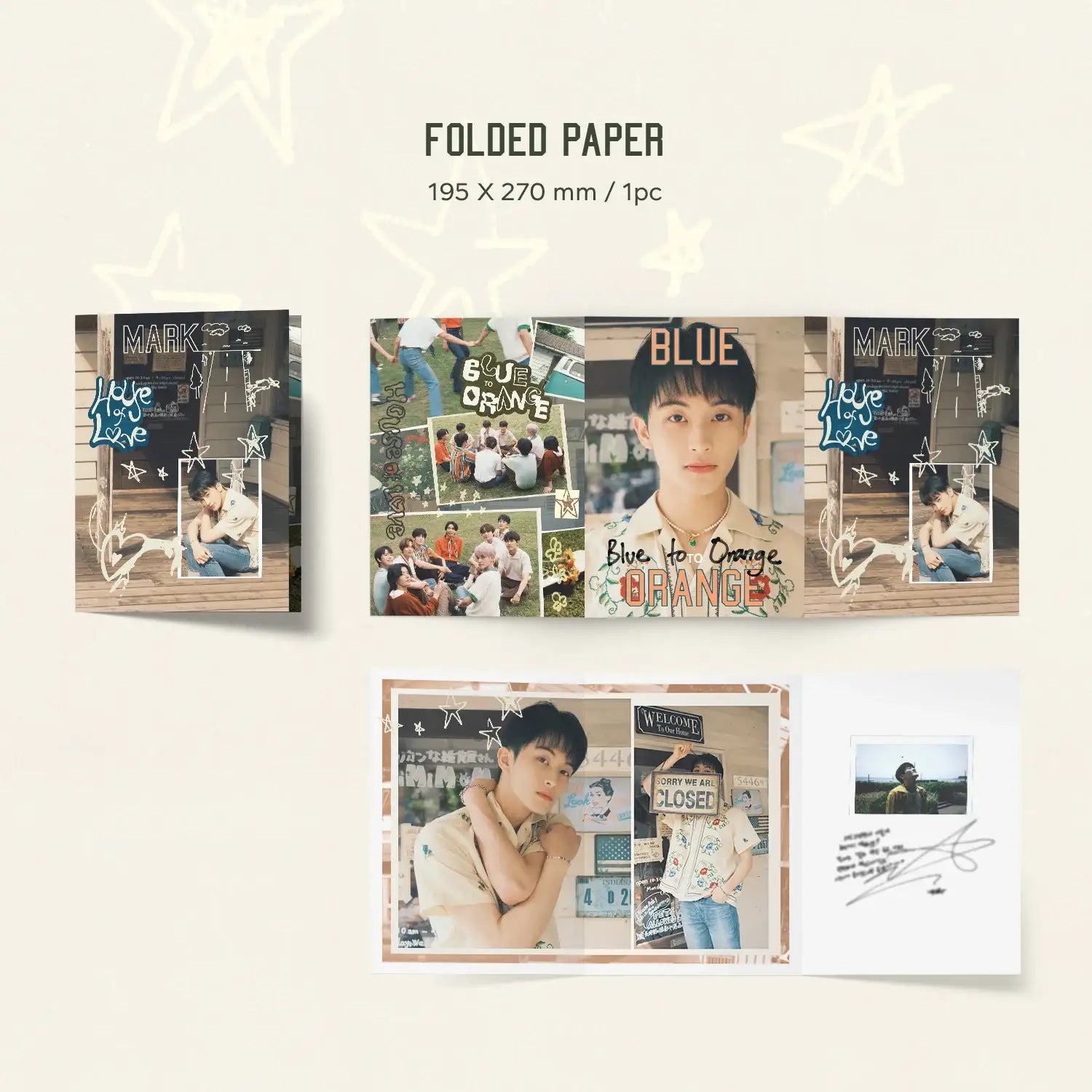 NCT127 - Blue to Orange House of Love Photobook - NCT127 - Photobook - Harumio