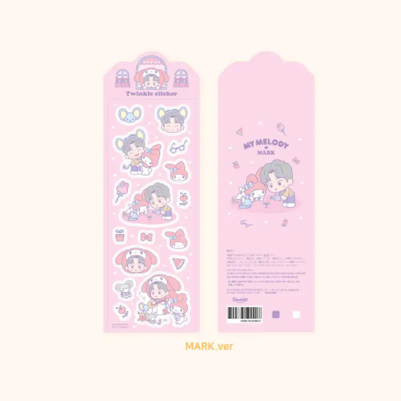 NCT x Sanrio - Twinkle Sticker - Sanrio - Decorative Stickers - Harumio
