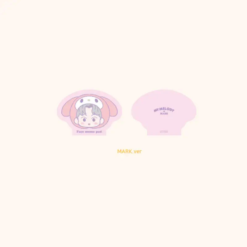 NCT x Sanrio - Face Memo Pad - Sanrio - Memo Pad - Harumio
