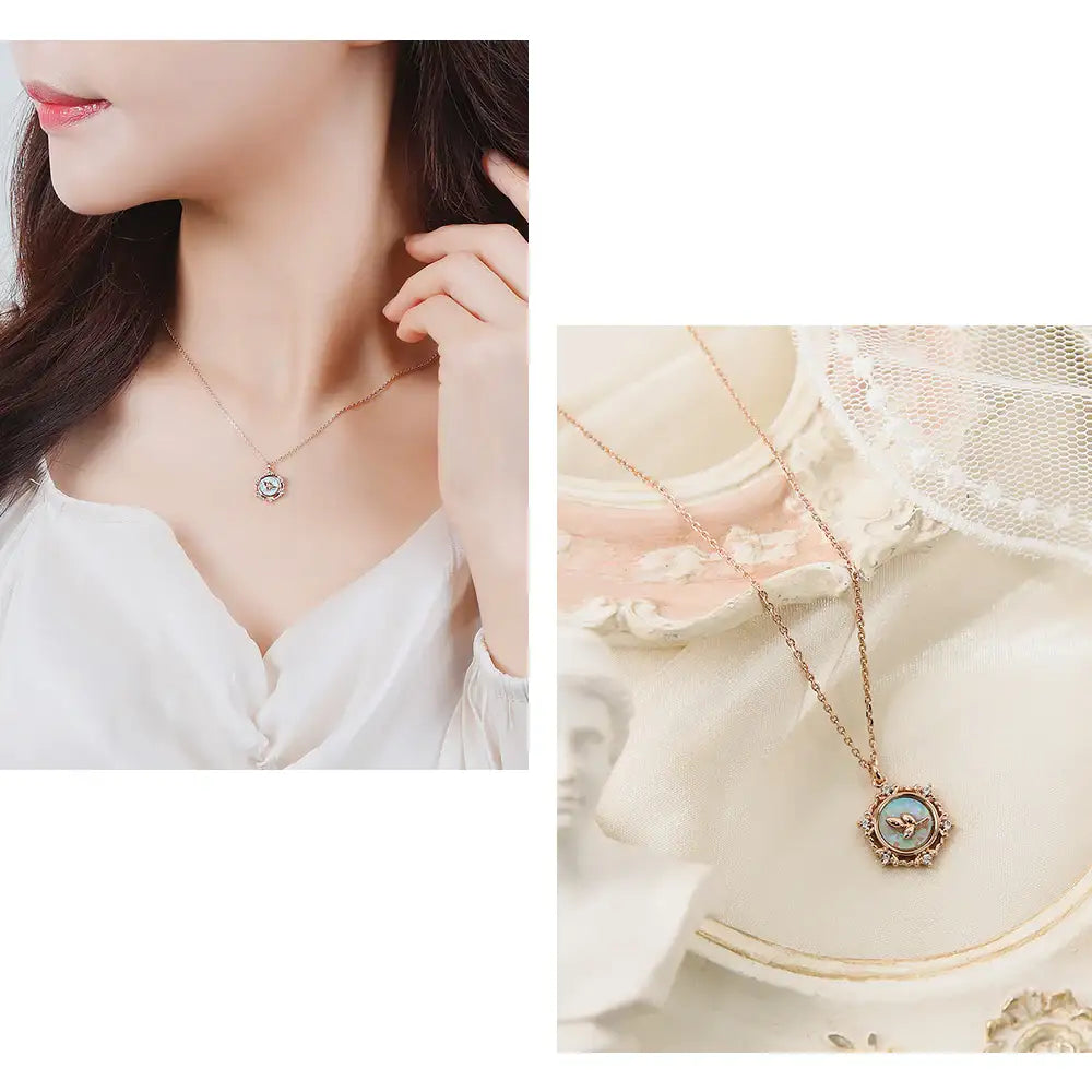 CLUE x My Greek Goddess - Silver Necklace - CLUE x My Greek Goddess - Jewelry - Harumio