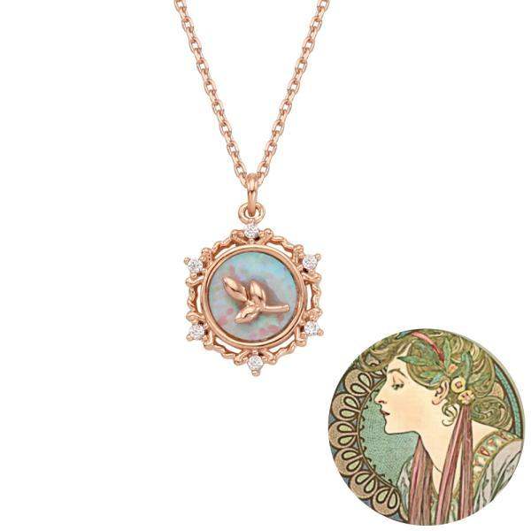 CLUE x My Greek Goddess - Silver Necklace - CLUE x My Greek Goddess - Jewelry - Harumio