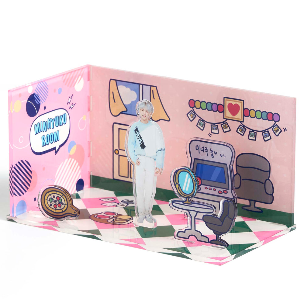 TWOTUCKGOM x Monsta X - Special Figure Miniature Room Set