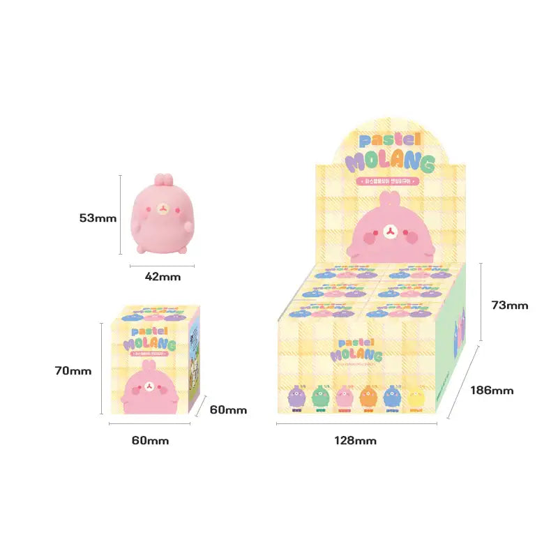 Molang - Pastel Random Figure - Molang - Figure - Harumio