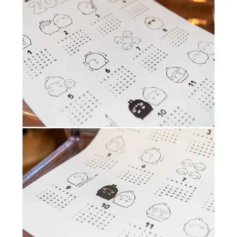 Molang - 2023 Poster Calendar - Molang - Calendar - Harumio