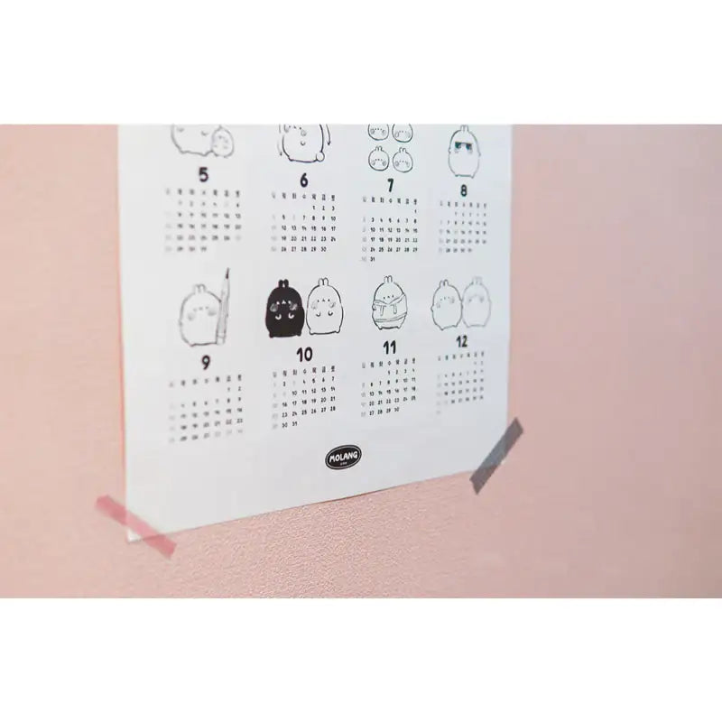 Molang - 2023 Poster Calendar - Molang - Calendar - Harumio