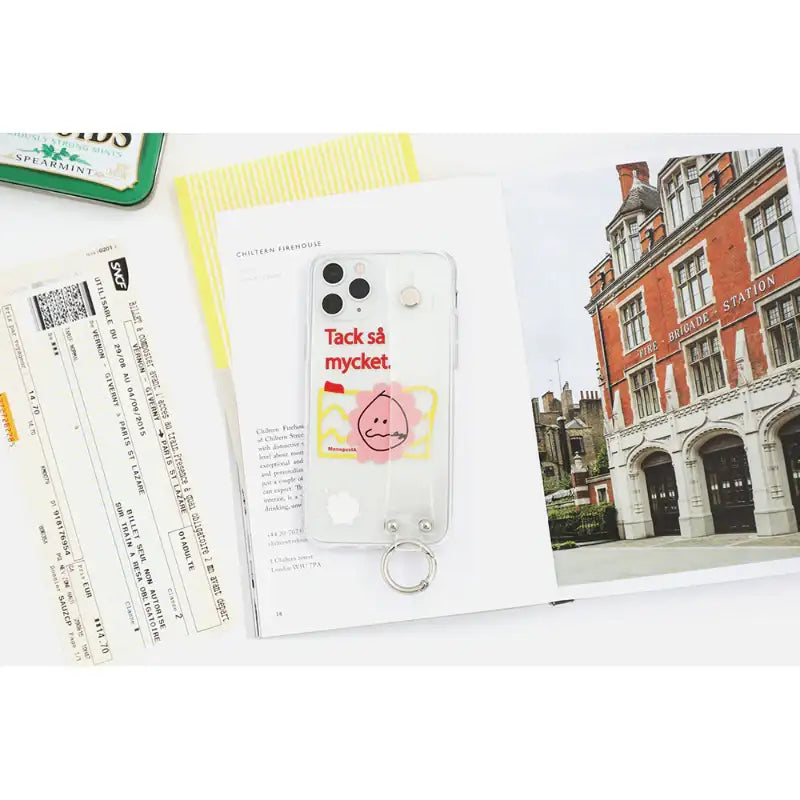 Romane x 10x10 - Jelly Holder Case for iPhone - Romane - iPhone case - Harumio