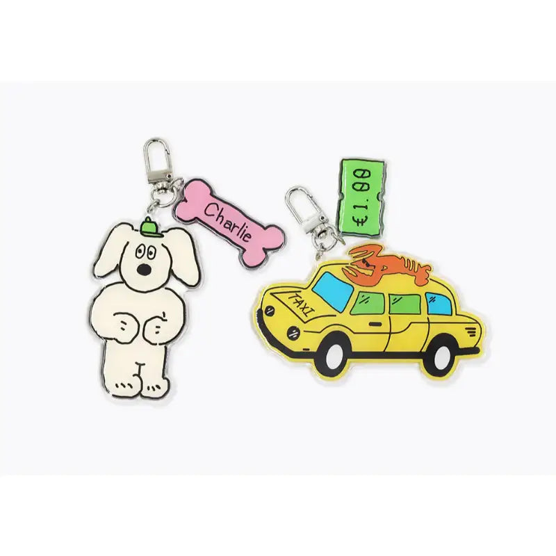 Romane x 10x10 - Monagusta Keyring - Romane - Keyring - Harumio