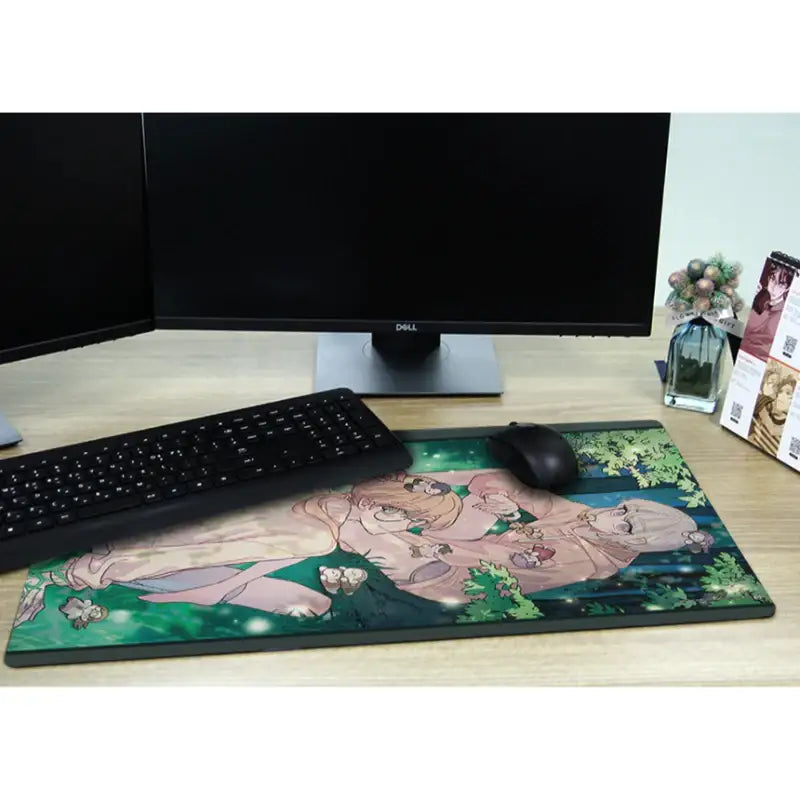 Mushroom Soup - Long Mouse Pad - Webtoon Shop - Mouse Pad - Harumio