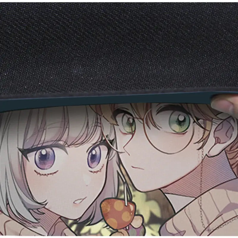 Mushroom Soup - Long Mouse Pad - Webtoon Shop - Mouse Pad - Harumio