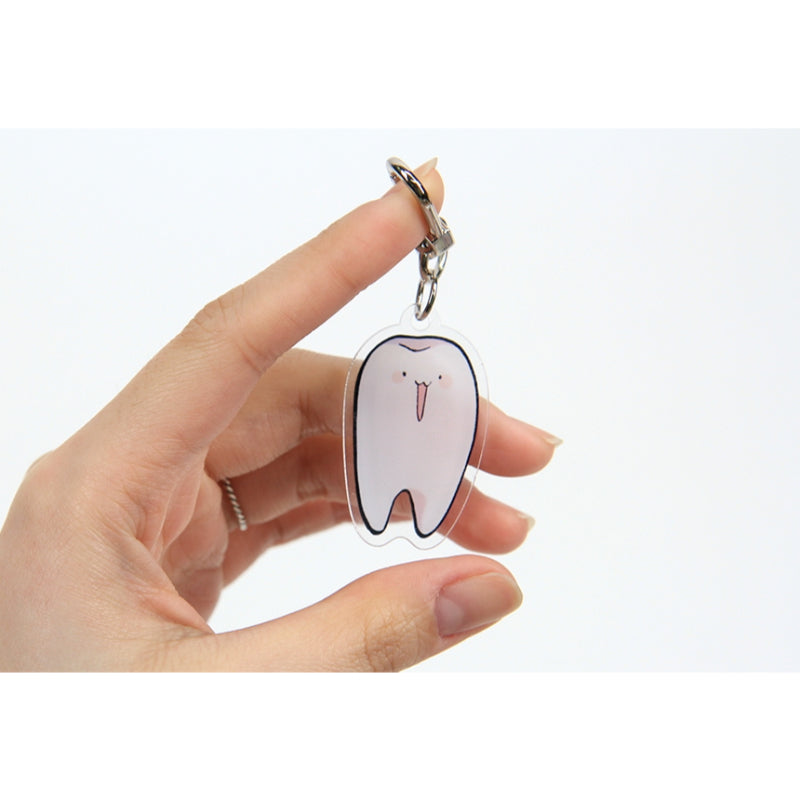 Mushroom Soup - Double-sided Acrylic Keyring