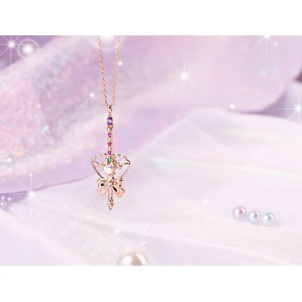Wedding Peach x CLUE - Angel Bucket Silver Necklace - Wedding Peach x CLUE - Jewelry - Harumio