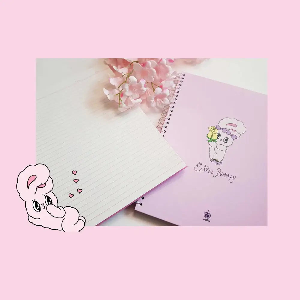 Esther Bunny - Ring Notebook - Esther Bunny - Accessories - Harumio