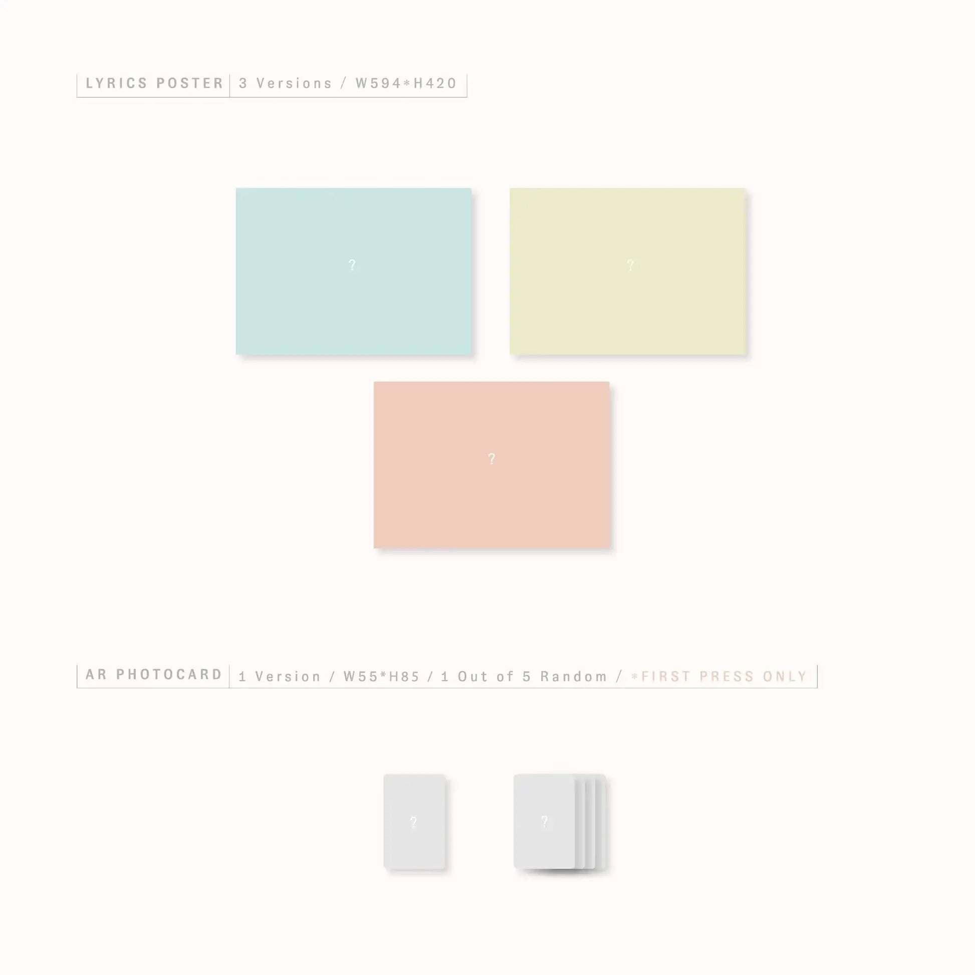 NU'EST - Mini Album Vol. 7 The Table - NU'EST - Mini Album - Harumio