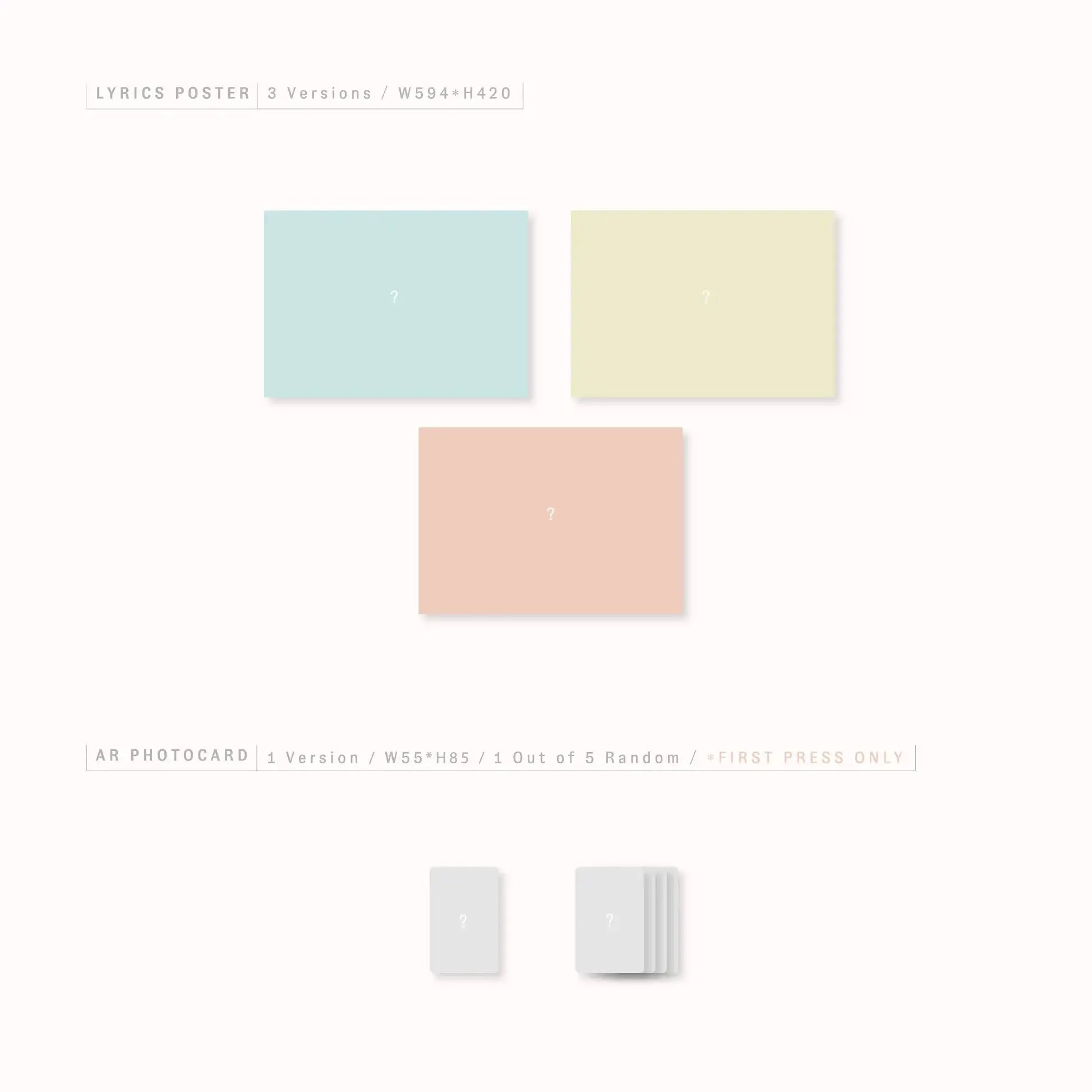 NU'EST - Mini Album Vol. 7 The Table - NU'EST - Mini Album - Harumio