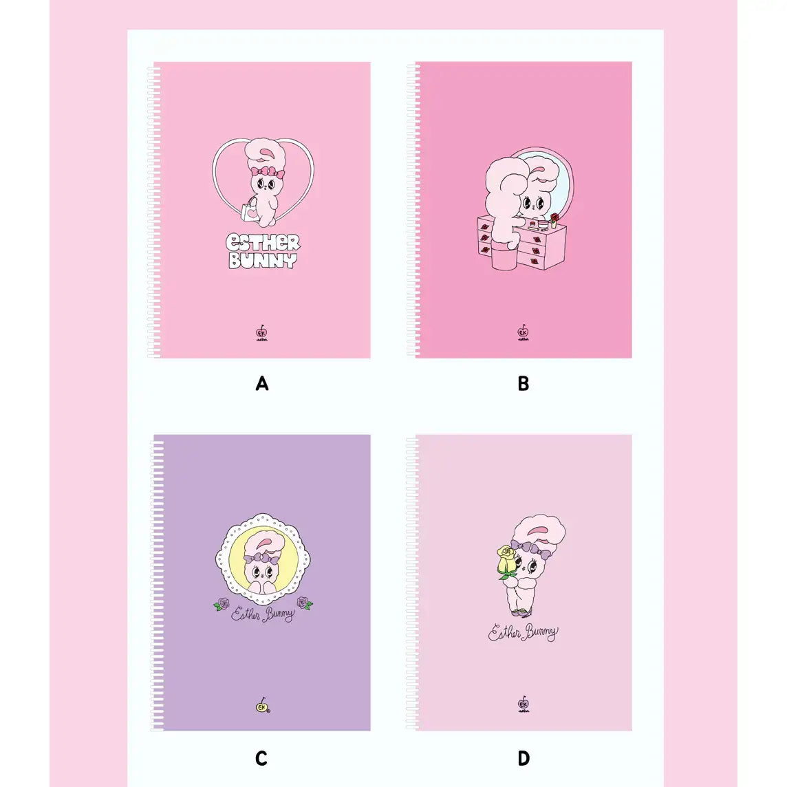 Esther Bunny - Ring Notebook - Esther Bunny - Accessories - Harumio