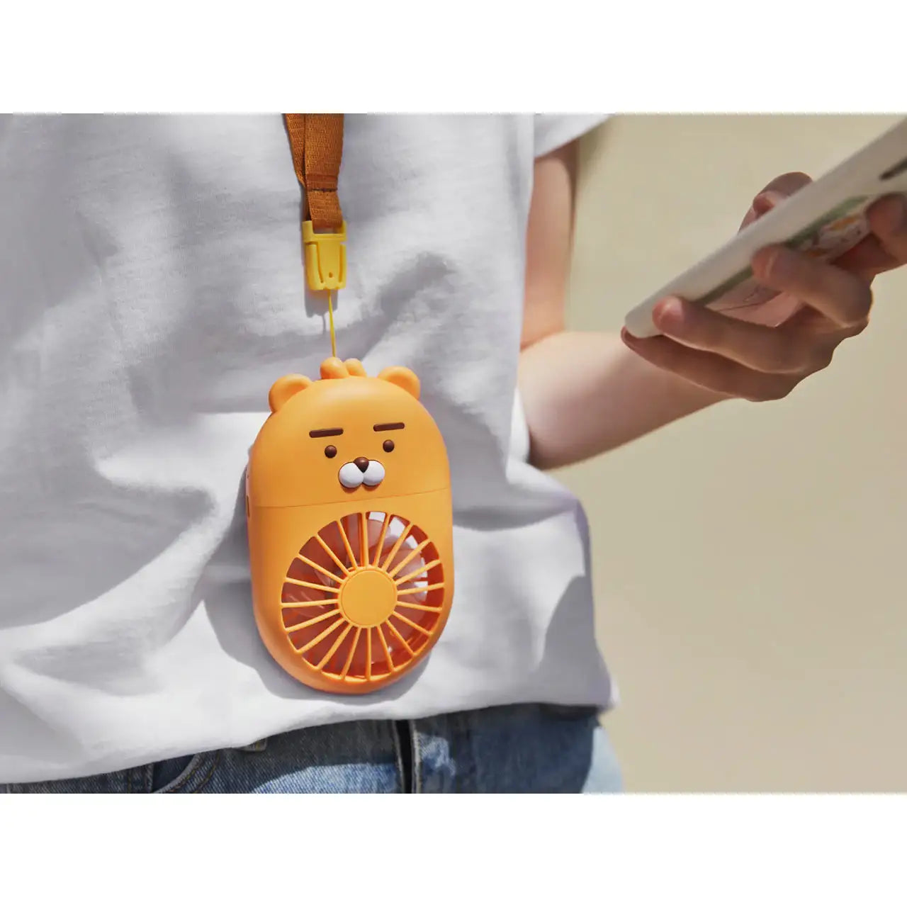 Kakao Friends - Necklace Type Fan - Kakao Friends - Accessories - Harumio