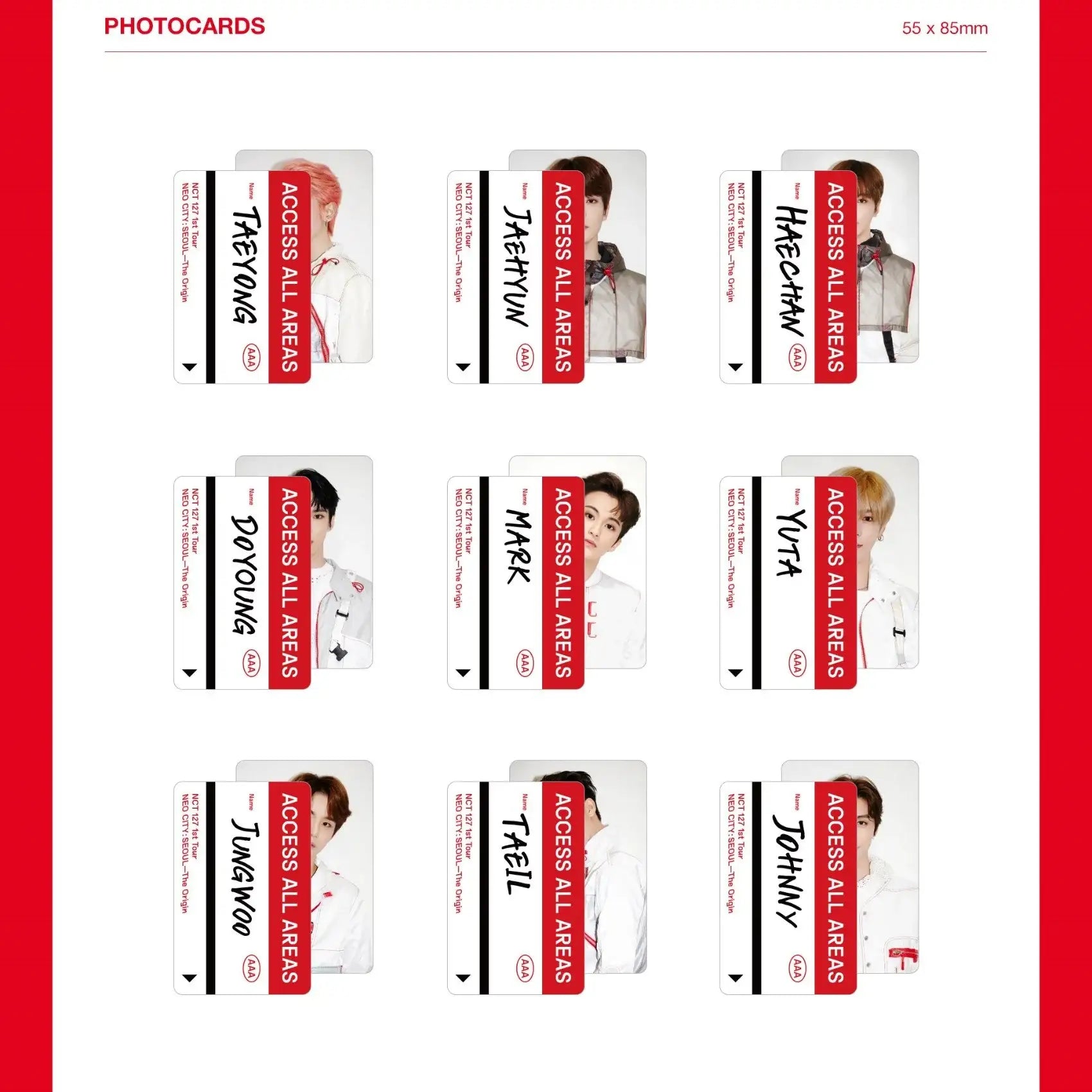 NCT 127 - 1st Tour NEO CITY SEOUL – Live Concert and Photo Album - NCT 127 - Album - Harumio