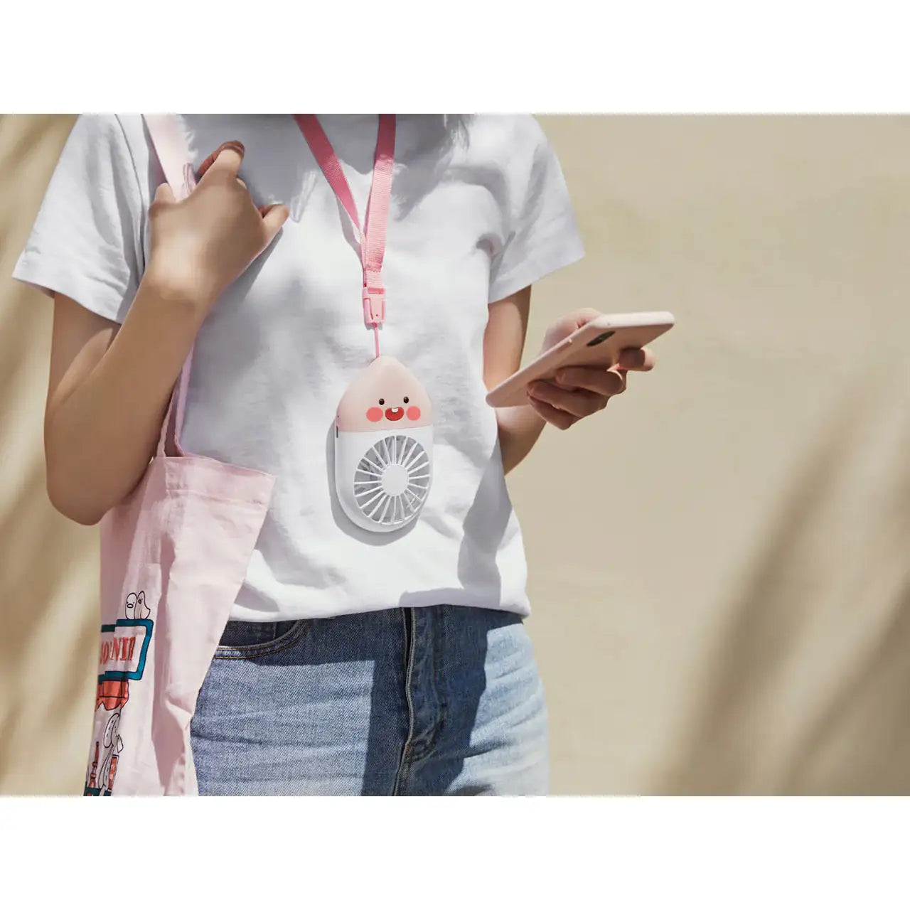 Kakao Friends - Necklace Type Fan - Kakao Friends - Accessories - Harumio