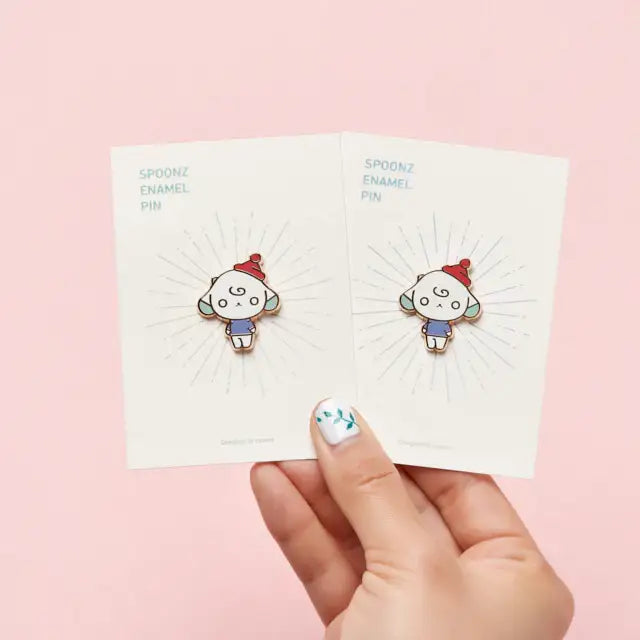 Spoonz x NU'EST - Glitter Enamel Pin - Spoonz x NU'EST - Accessories - Harumio