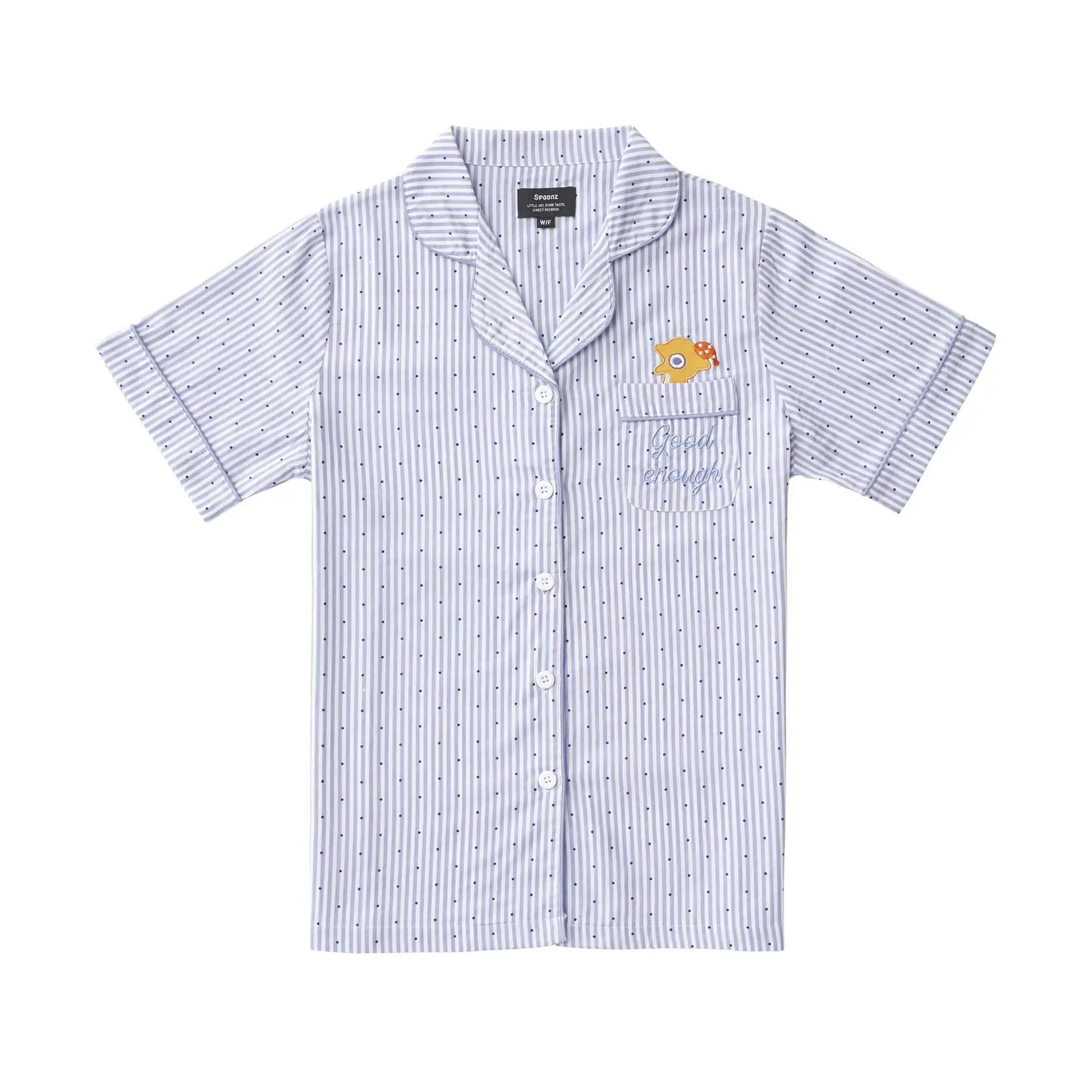 Spoonz - Cotton Pajamas - Ping - Spoonz - Clothing - Harumio