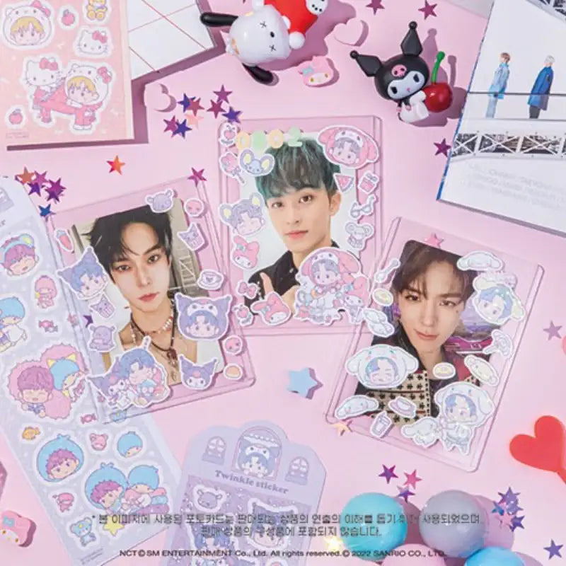 NCT x Sanrio - Twinkle Sticker - Sanrio - Decorative Stickers - Harumio