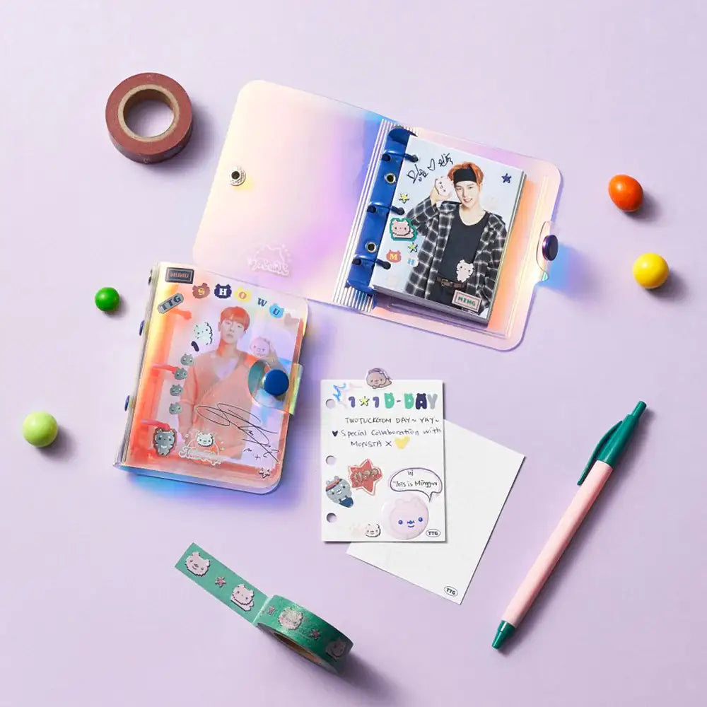 TWOTUCKGOM - Old is the New Hip 3-Ring Diary - TWOTUCKGOM - Accessories - Harumio