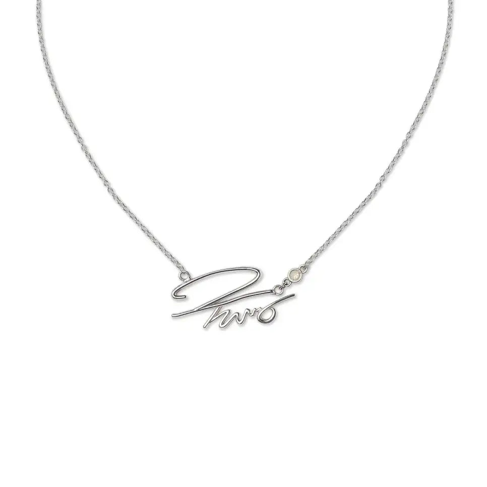 TWOTUCKGOM - Old is the New Hip Autograph Necklace and Layered Ring - TWOTUCKGOM - Accessories - Harumio
