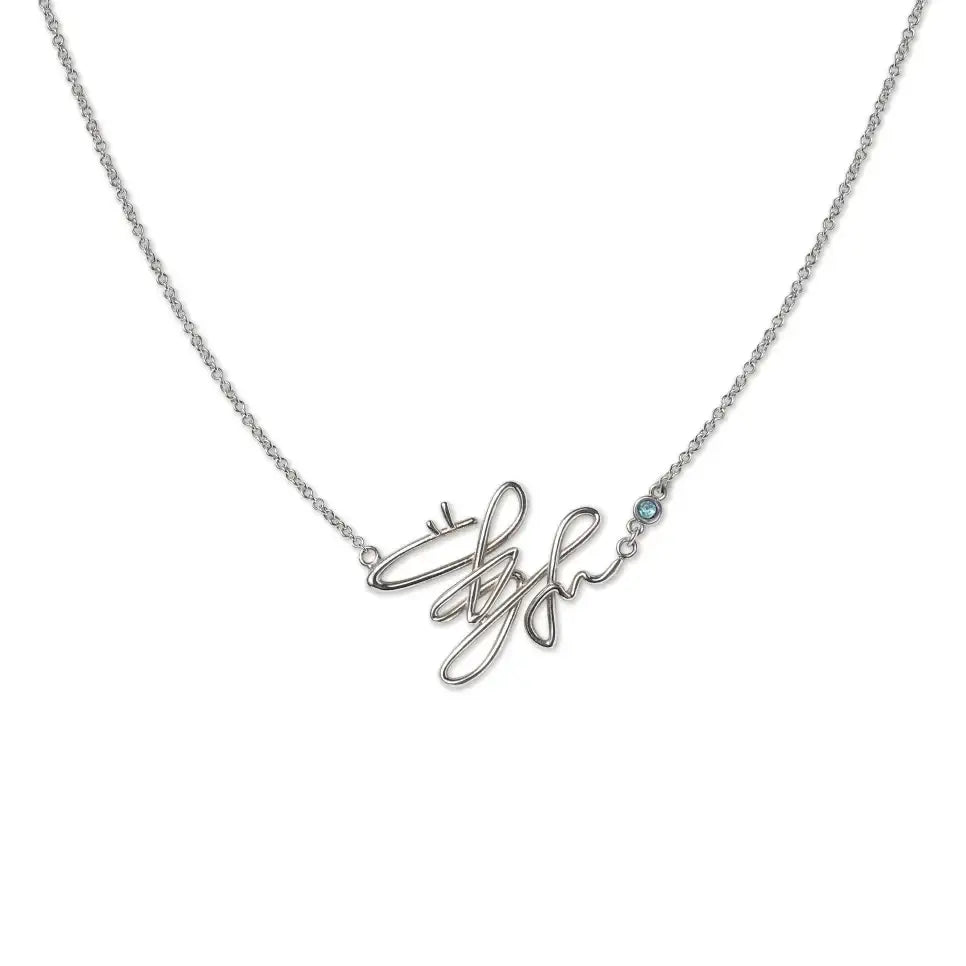 TWOTUCKGOM - Old is the New Hip Autograph Necklace and Layered Ring - TWOTUCKGOM - Accessories - Harumio