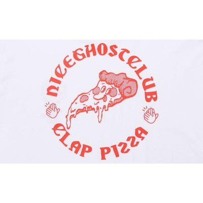 Nice Ghost Club x Clap Pizza - Circle Logo T-shirt