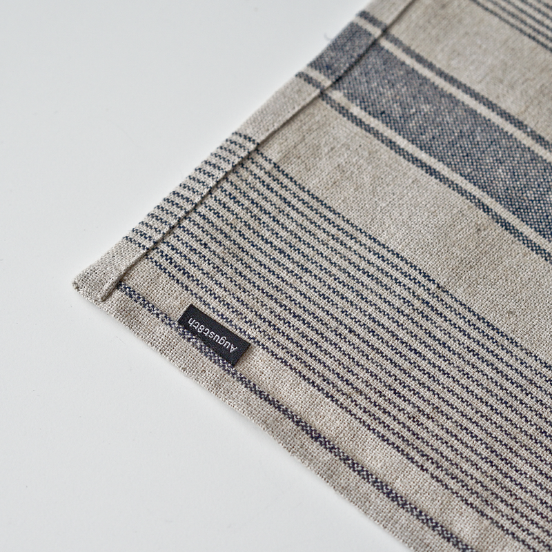 August8th - Natural Hemp Linen Cross Kitchen Cloth