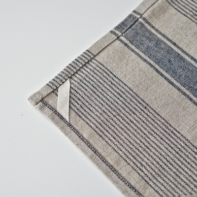August8th - Natural Hemp Linen Cross Kitchen Cloth