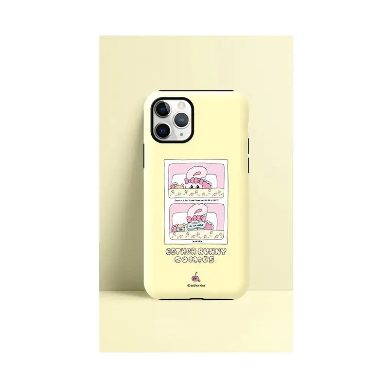 Esther Bunny - Guard Up Phone Case - Comic Series - Esther Bunny - Accessories - Harumio