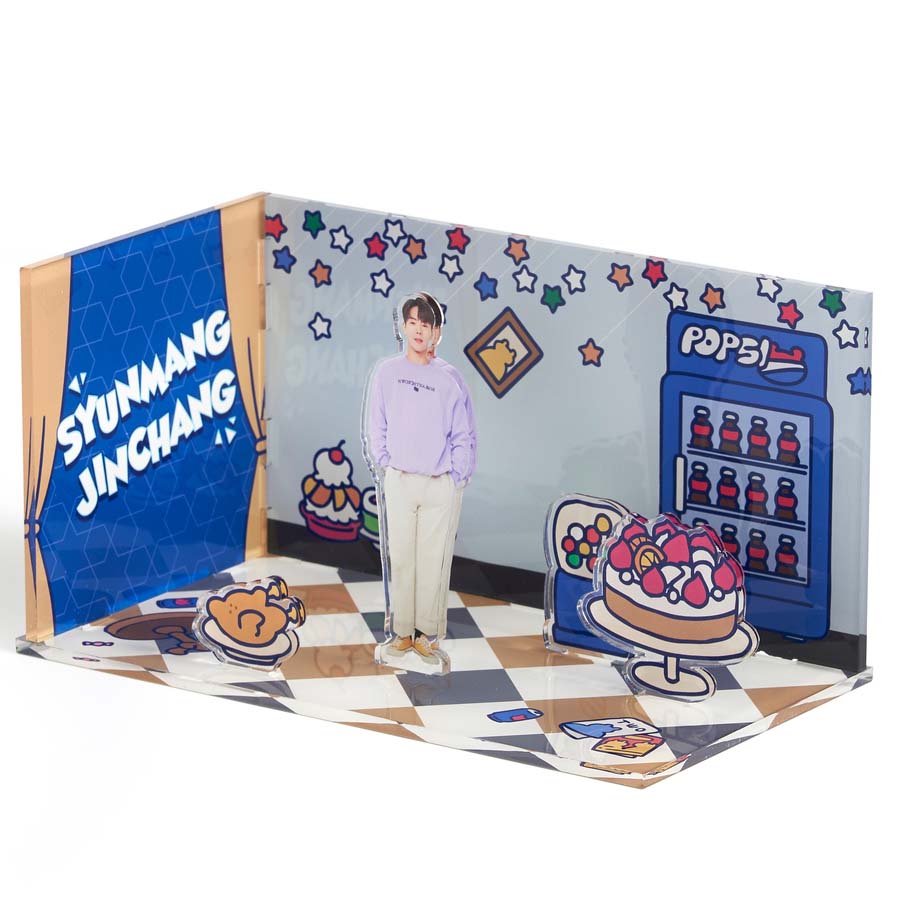 TWOTUCKGOM x Monsta X - Special Figure Miniature Room Set