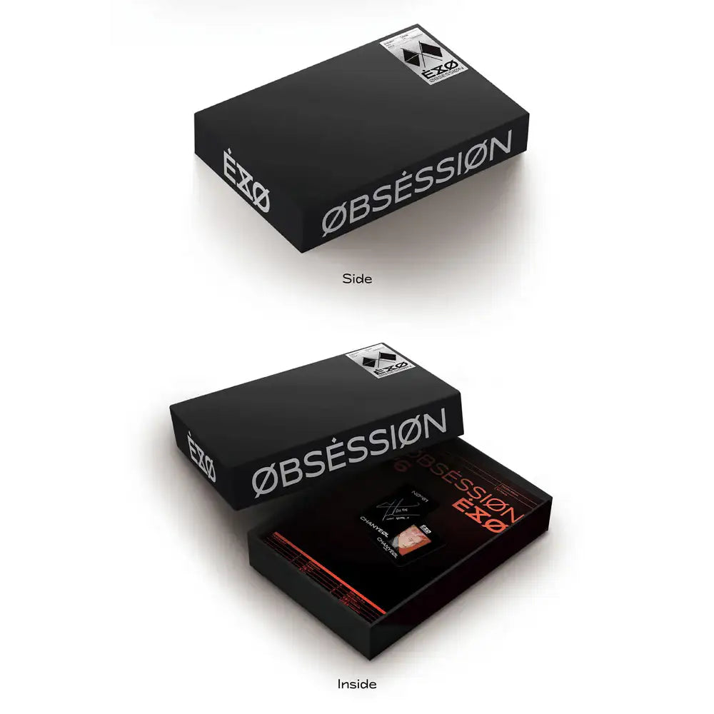 EXO - 6th Album - Obsession - Random Version - Preorder - EXO - Album - Harumio
