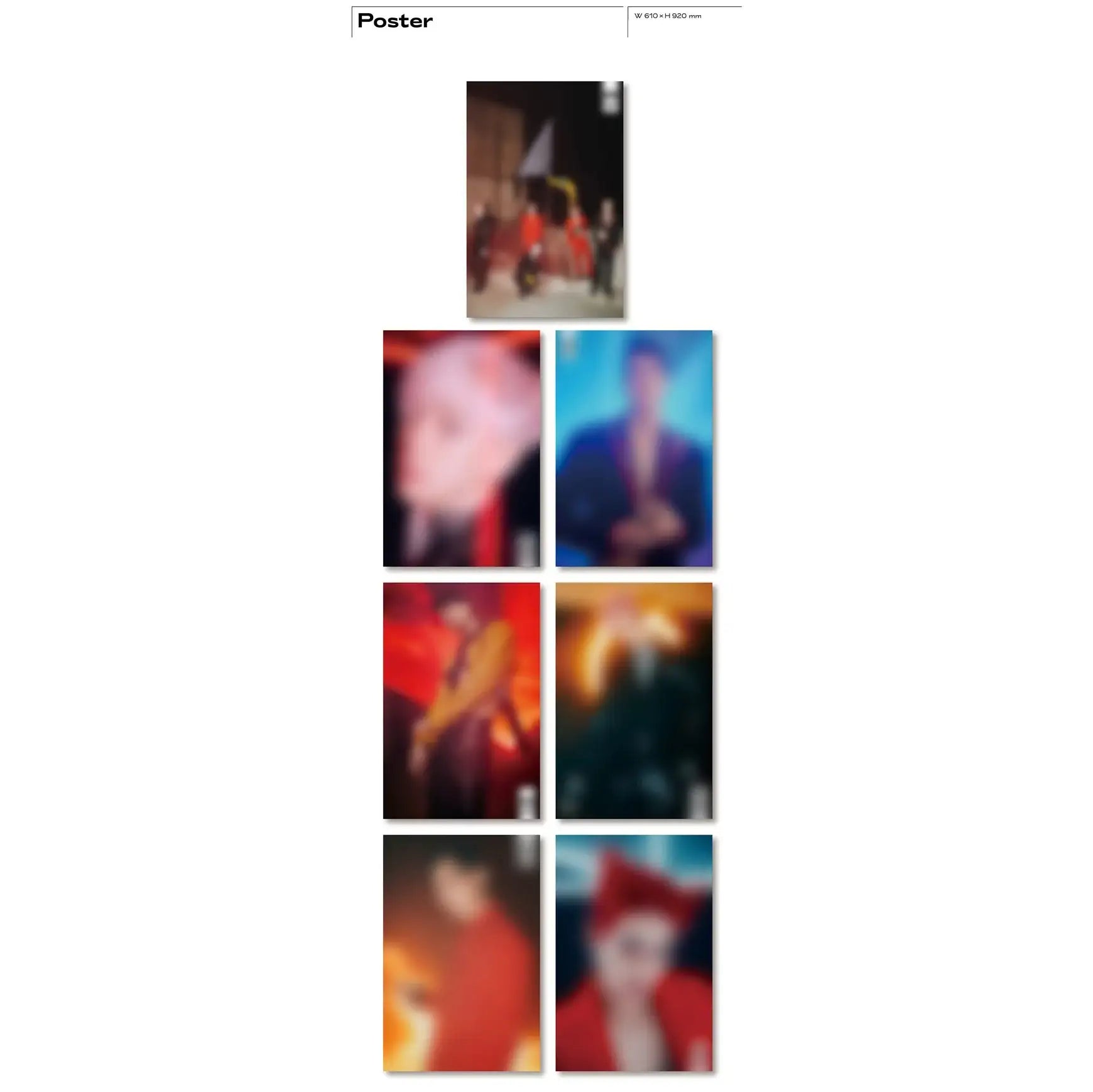 EXO - 6th Album - Obsession - Random Version - Preorder - EXO - Album - Harumio