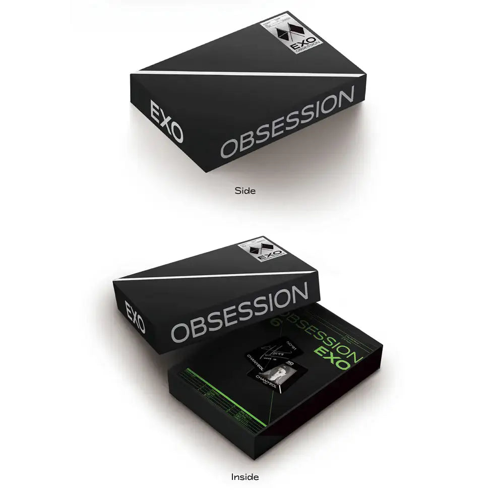 EXO - 6th Album - Obsession - Random Version - Preorder - EXO - Album - Harumio