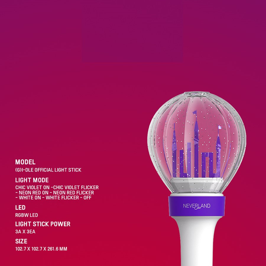 (G)I-DLE - Official Merch - Light Stick - (G)I-DLE - Light Stick - Harumio