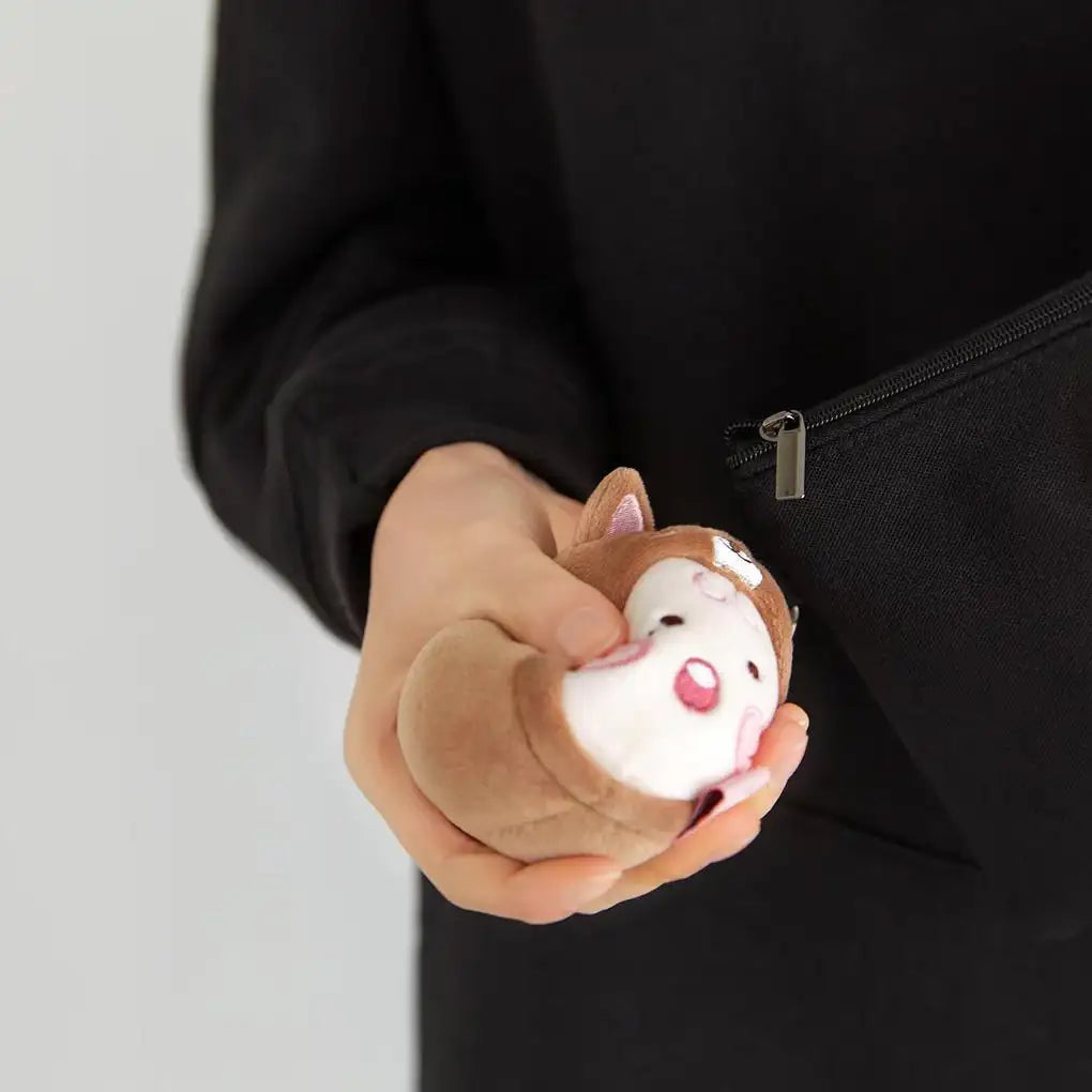 Apeach x KangDaniel - Apeach Face Plush Keychain - Apeach x KangDaniel - Accessories - Harumio