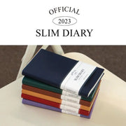 Indigo - 2023 Official Slim Monthly Diary - Indigo - Diary - Harumio