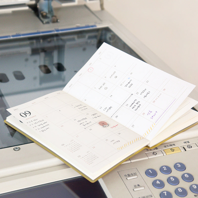 Indigo - 2023 Official Slim Monthly Diary