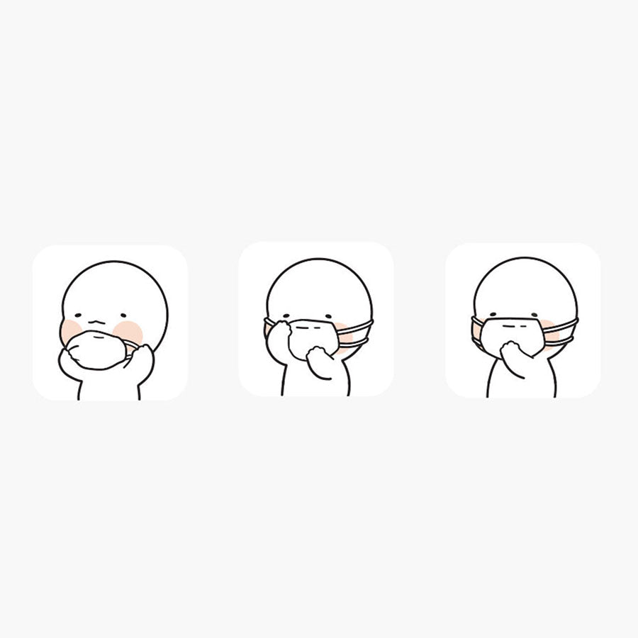 OMPANGi - Triple Filter Disposable Face Mask