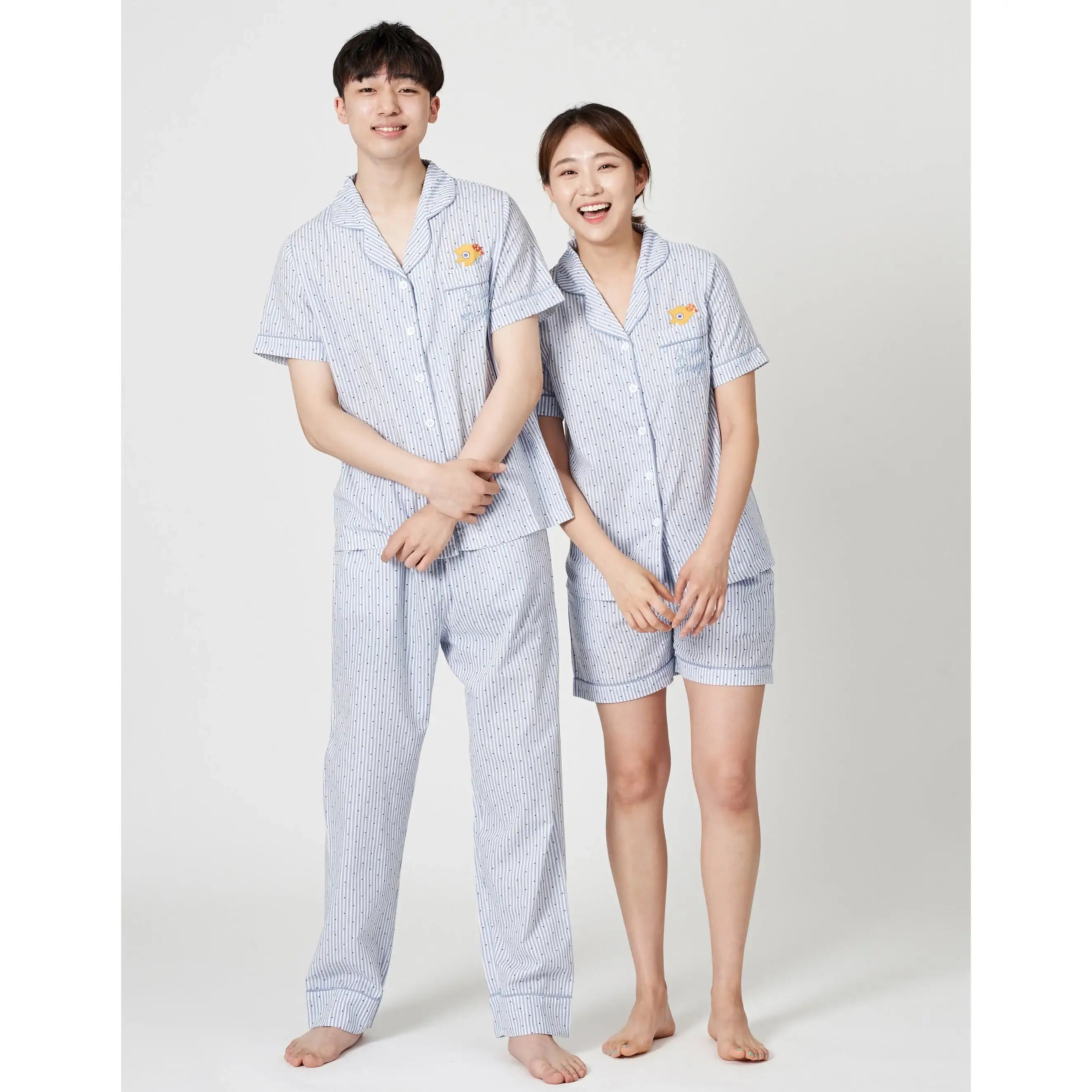 Spoonz - Cotton Pajamas - Ping - Spoonz - Clothing - Harumio