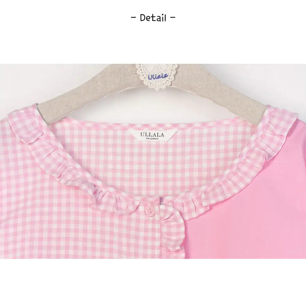 Esther Bunny x Ullala - Lovely Bunny Short Sleeve Pajamas Set - Esther Bunny x Ullala - Clothing - Harumio
