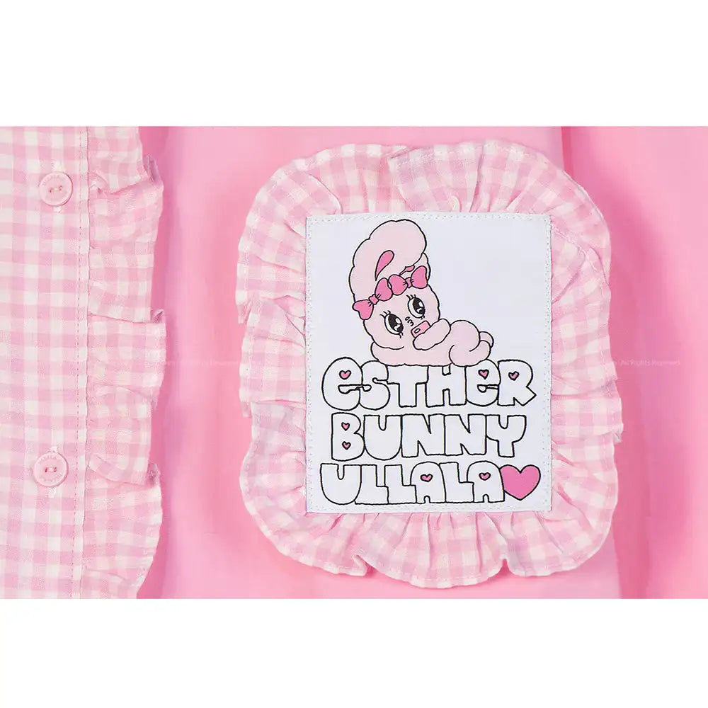 Esther Bunny x Ullala - Lovely Bunny Short Sleeve Pajamas Set - Esther Bunny x Ullala - Clothing - Harumio