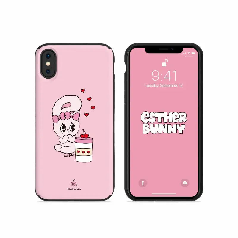 Esther Bunny - Guard Up Plus Slide Phone Case - Esther Bunny - Accessories - Harumio