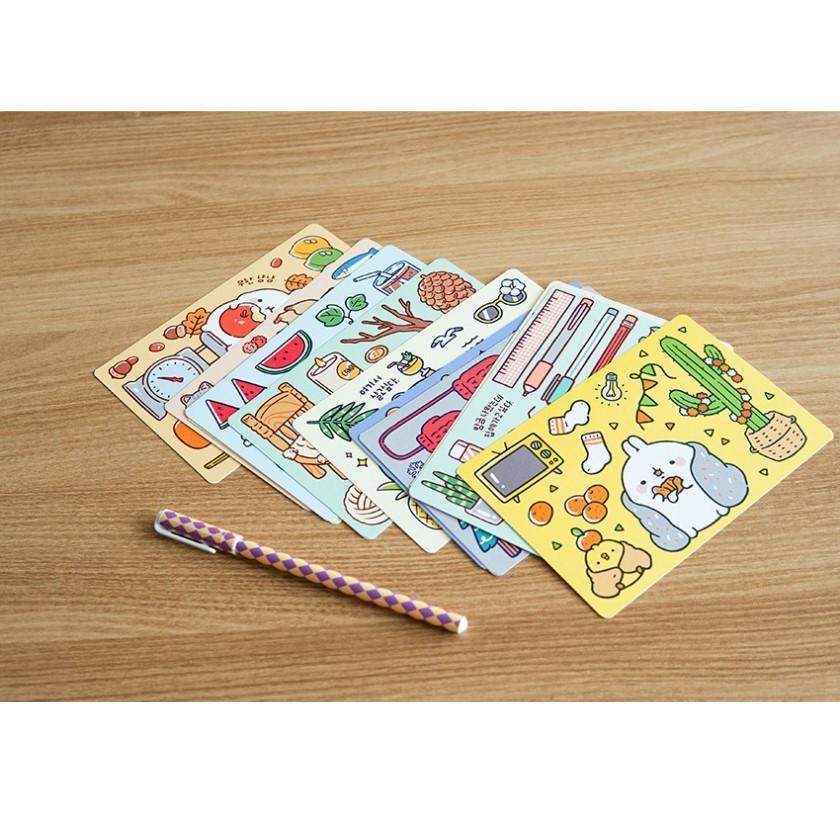 Molang - Postcard Set - 12 - Molang - Accessories - Harumio